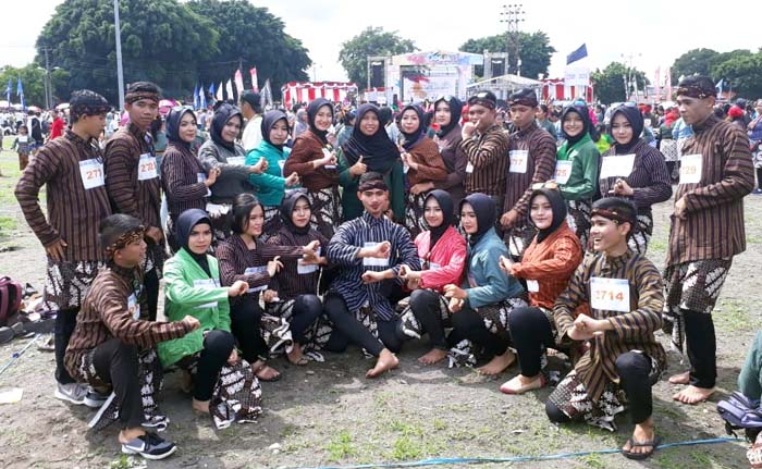 Jogja Menari 2018, Penari Polbangtan YoMa Dukung Capai Rekor Dunia Muri
